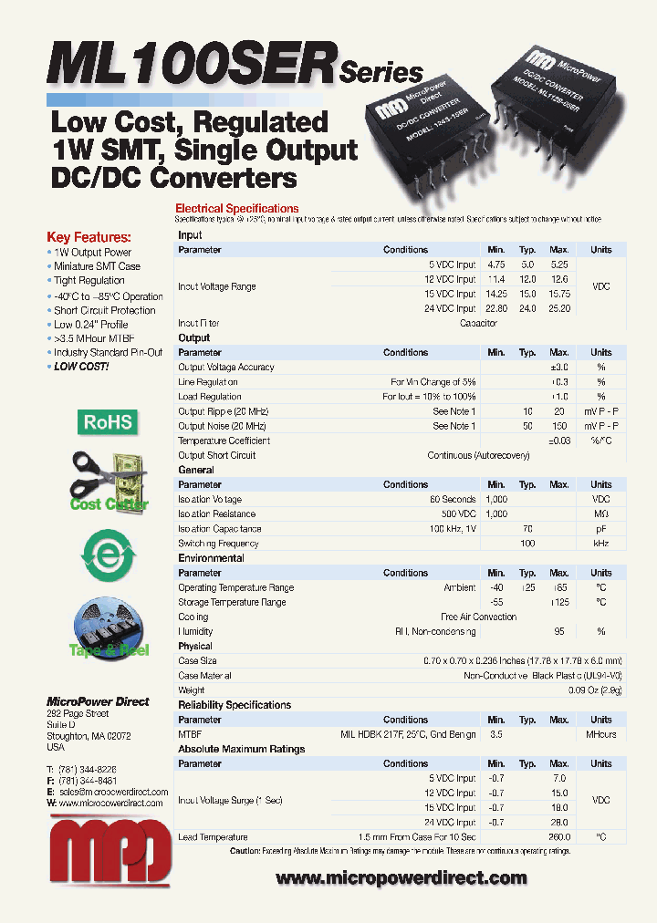 ML100SER_7570317.PDF Datasheet