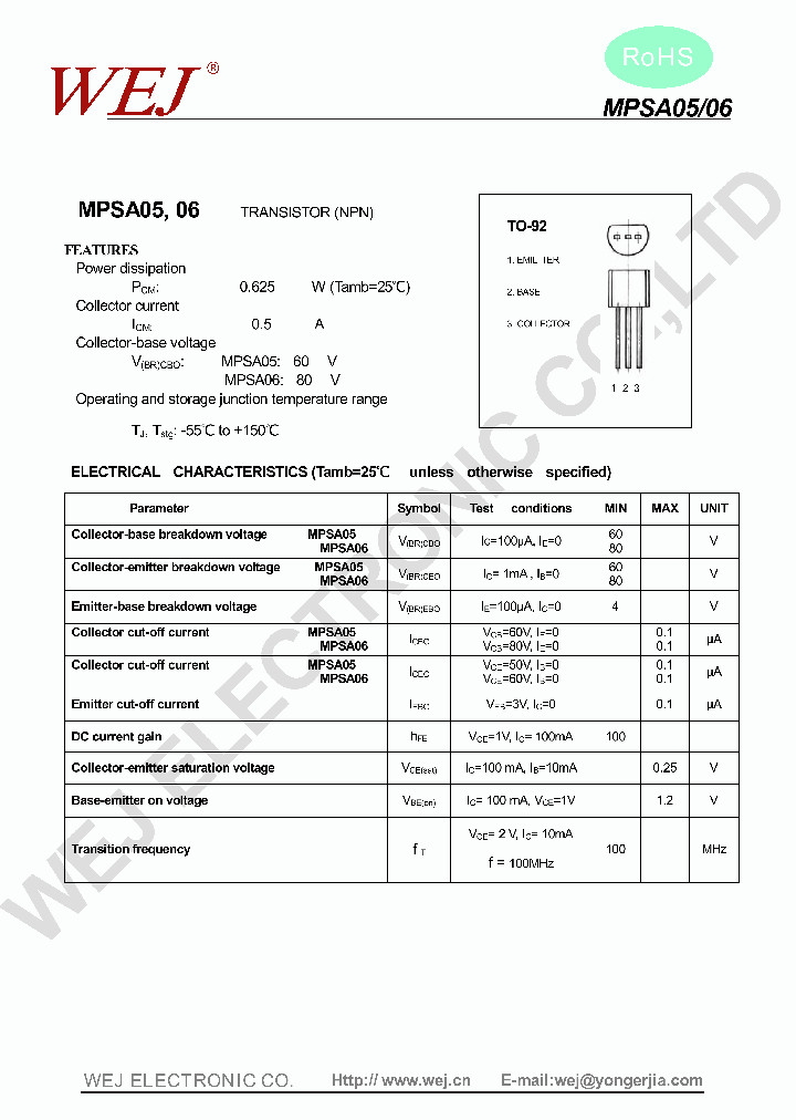 MPSA05_7571183.PDF Datasheet