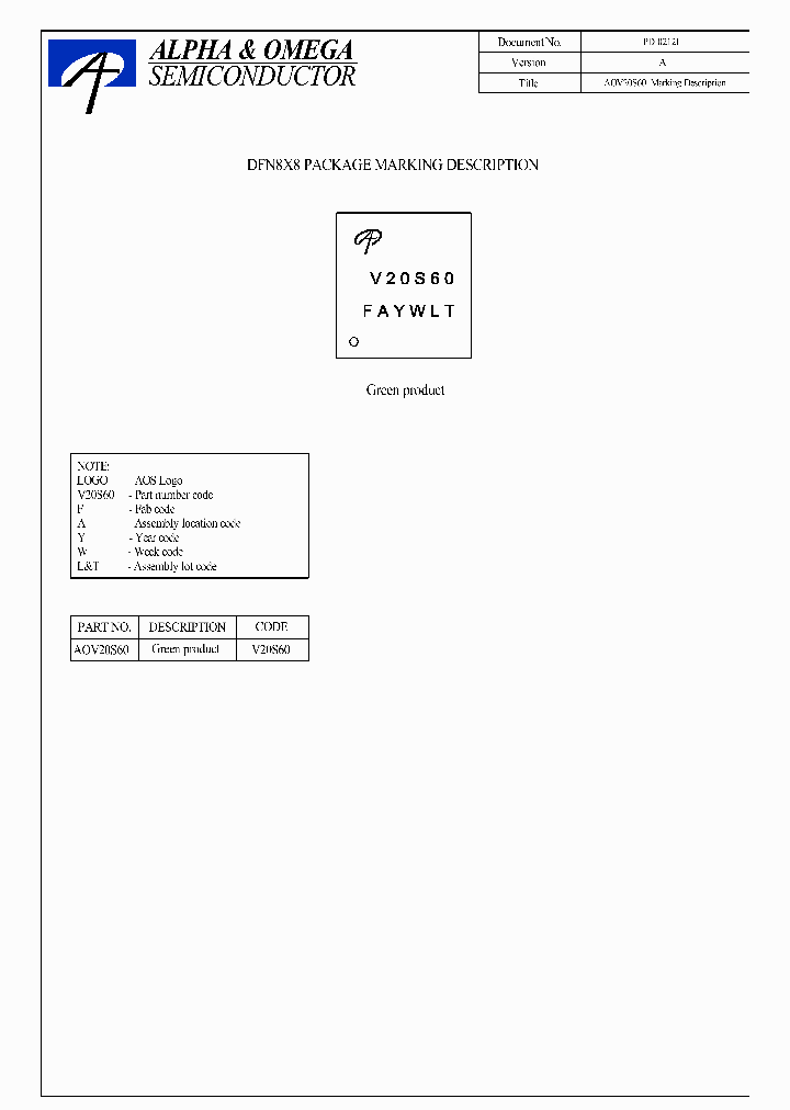AOV20S60_7575714.PDF Datasheet