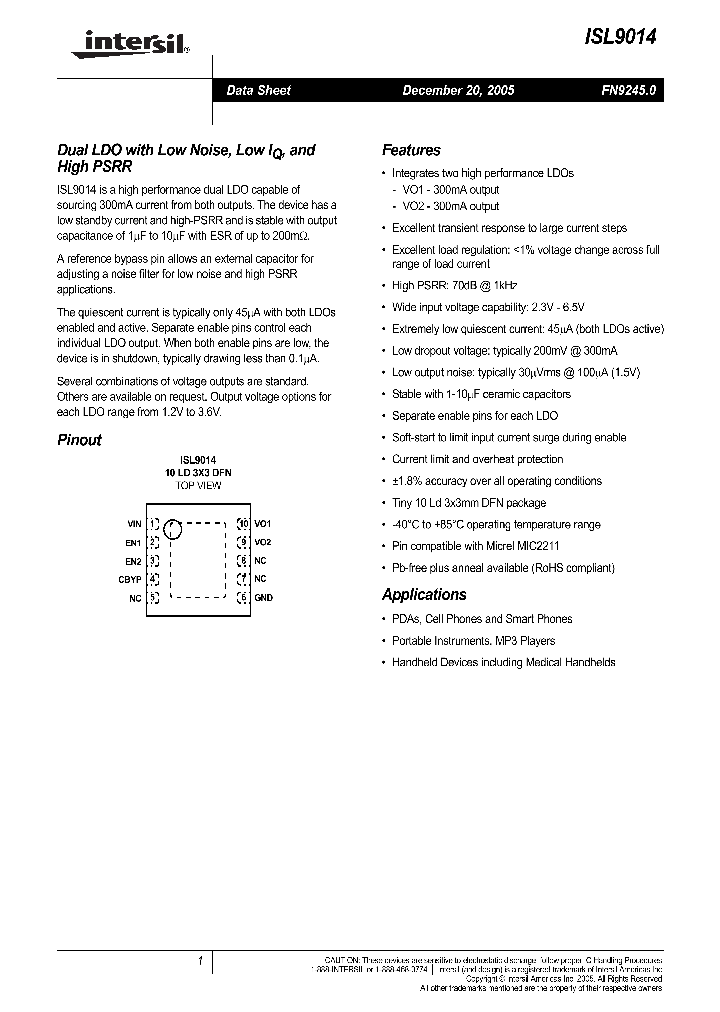 SL9014IRBUZ_7578285.PDF Datasheet