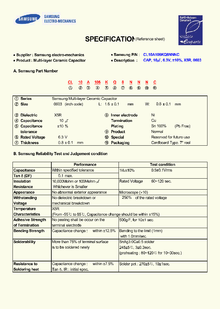 CL10A106KQ8NNNC_7579097.PDF Datasheet