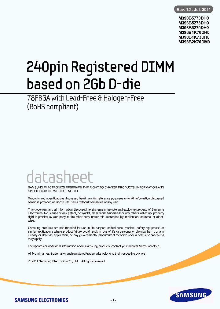 M393B1K73DH0_7579372.PDF Datasheet