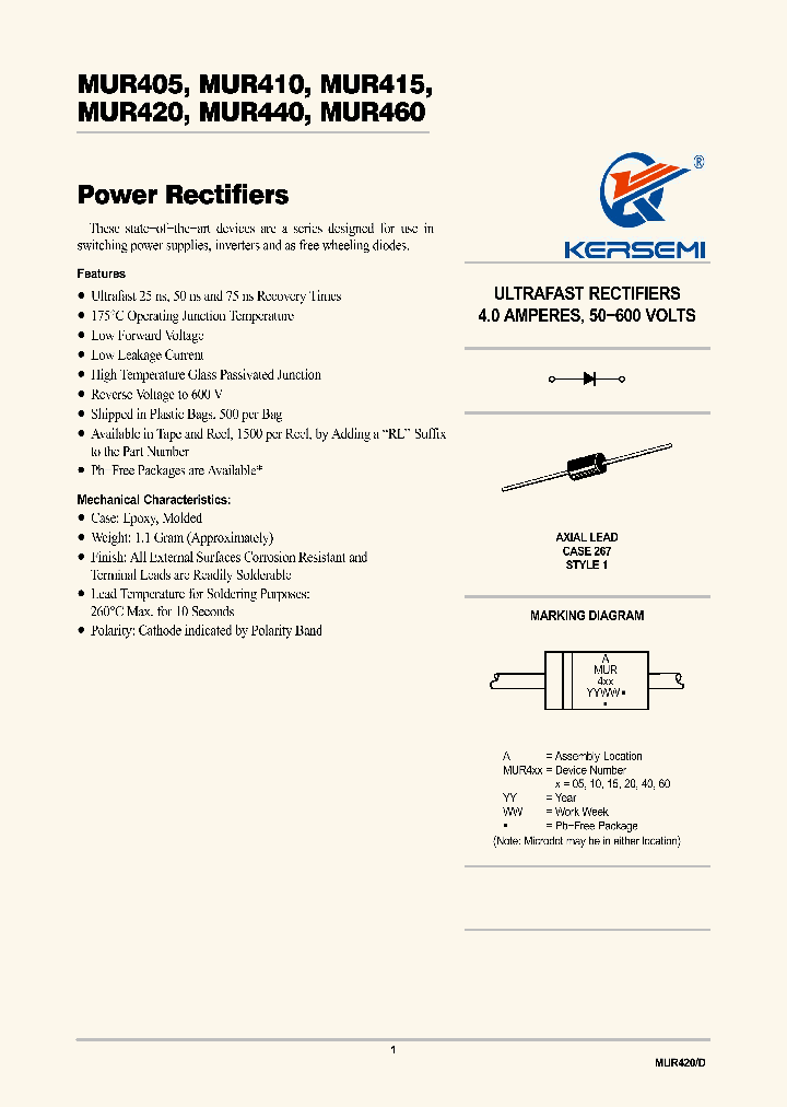 MUR410_7580729.PDF Datasheet
