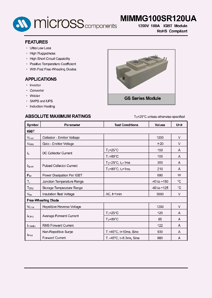 MIMMG100SR120UA_7587459.PDF Datasheet