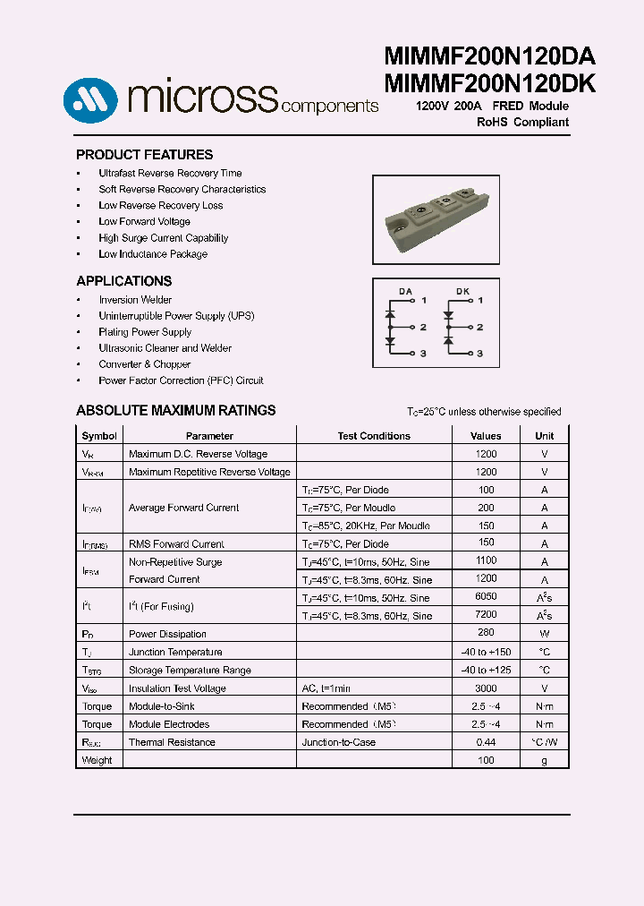 MIMMF200N120DK_7588153.PDF Datasheet