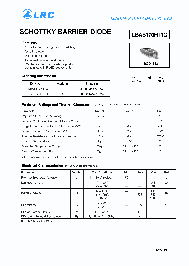 LBAS170HT1G_7589742.PDF Datasheet