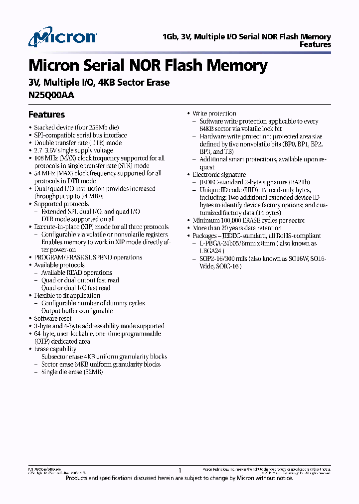 N25Q00AA_7592607.PDF Datasheet