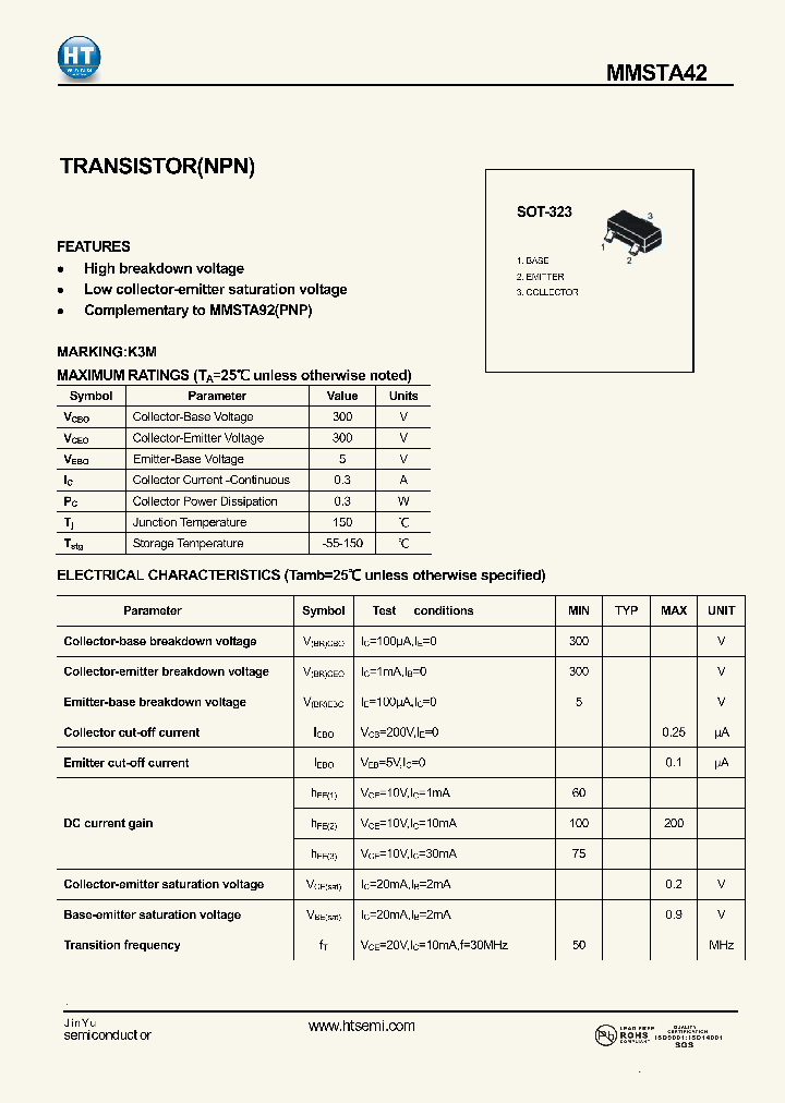 MMSTA42_7592618.PDF Datasheet