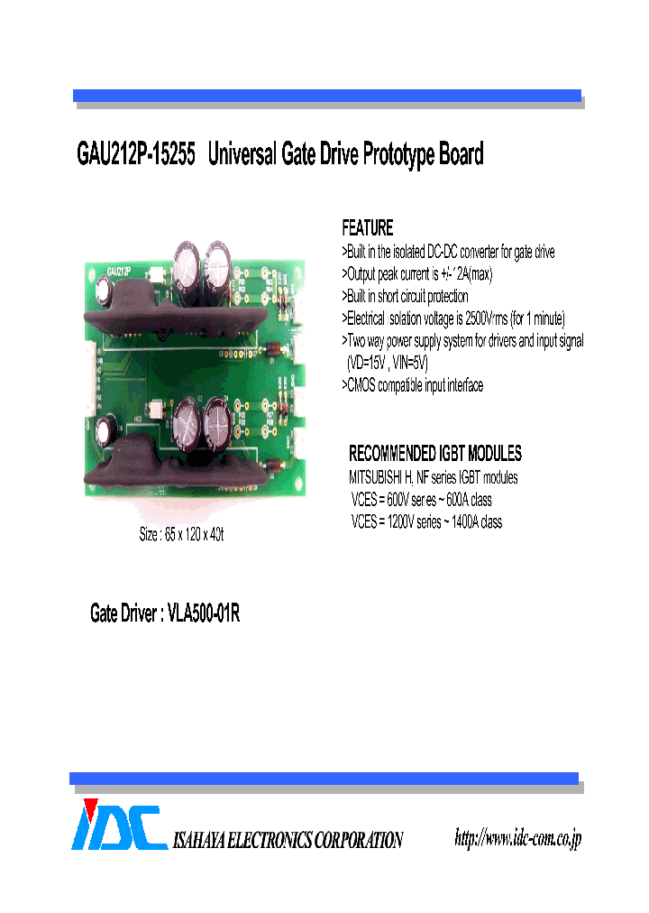 VLA500-01R_7592913.PDF Datasheet