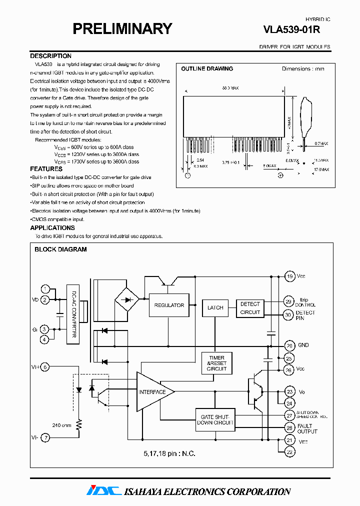 VLA539-01R_7592927.PDF Datasheet