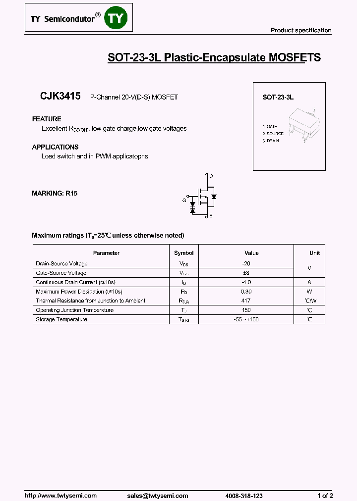 CJK3415_7593648.PDF Datasheet
