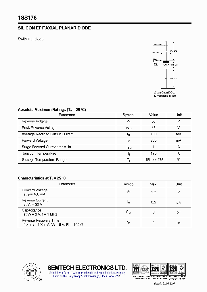 1SS176_7595062.PDF Datasheet