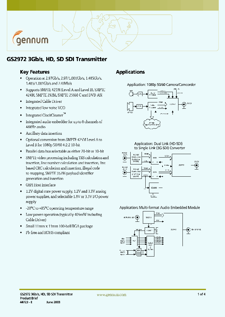 GS2972_7596901.PDF Datasheet