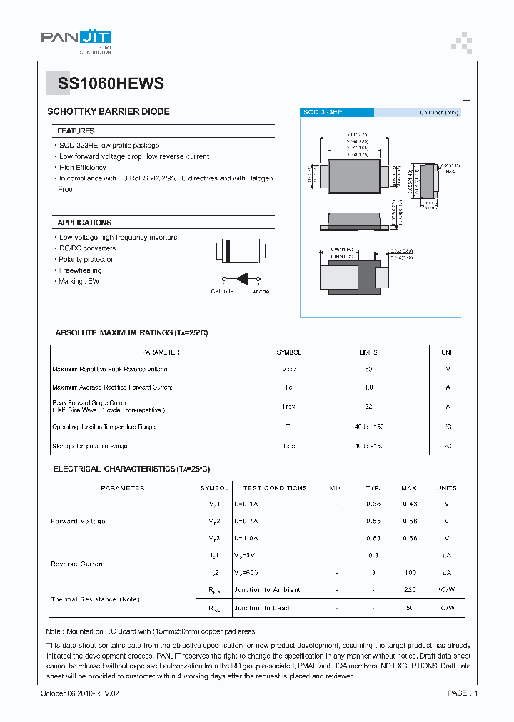SS1060HEWS_7598258.PDF Datasheet
