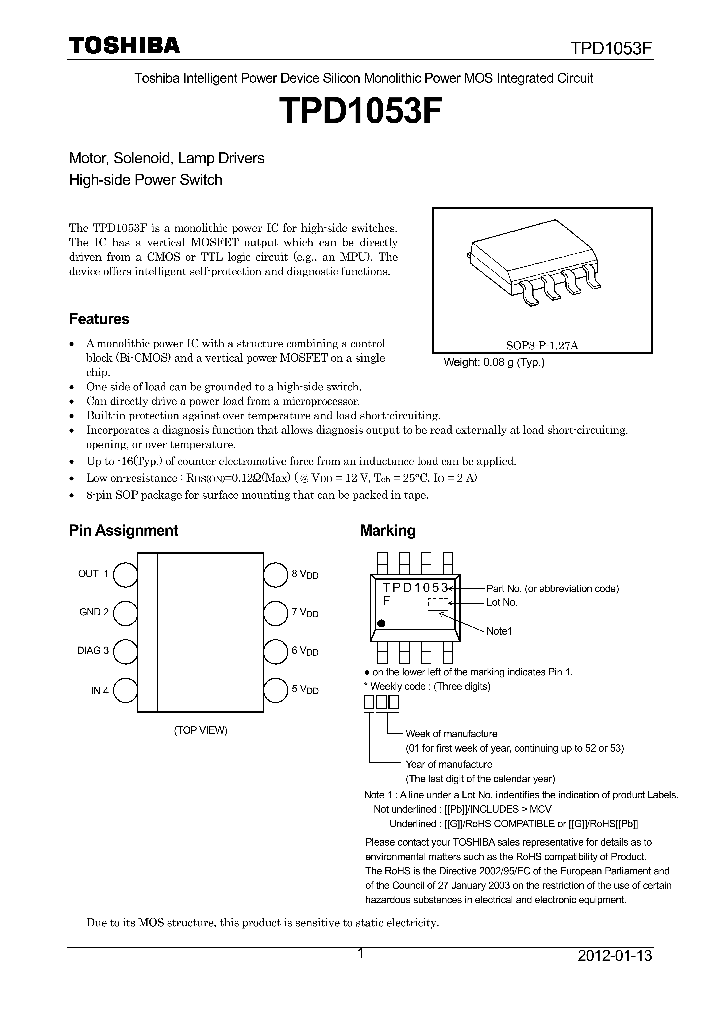 TPD1053F_7602127.PDF Datasheet