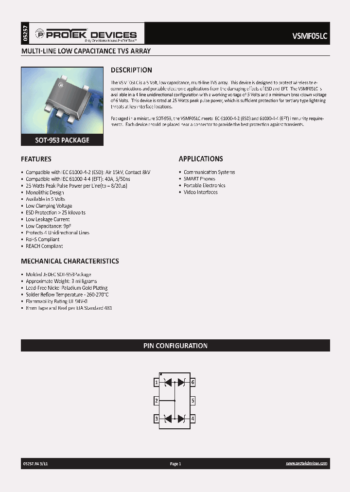 VSMF05LC_7605821.PDF Datasheet