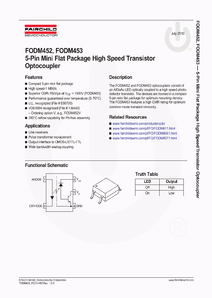 FODM453R2_7609133.PDF Datasheet