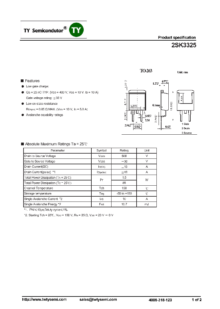 2SK3325_7610802.PDF Datasheet