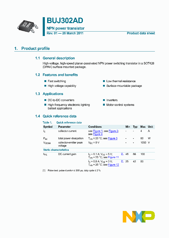 BUJ302AD_7617174.PDF Datasheet
