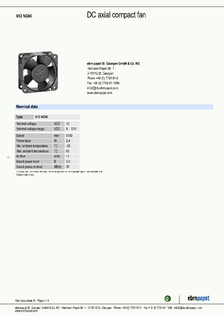 612NGNI_7617655.PDF Datasheet
