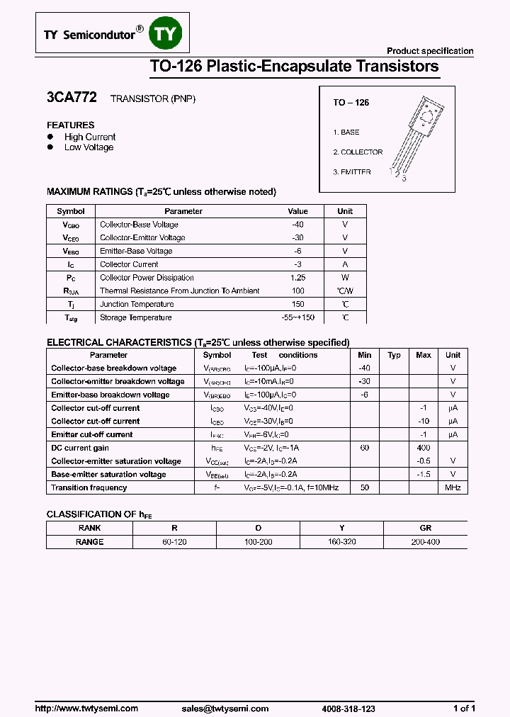 3CA772_7618040.PDF Datasheet