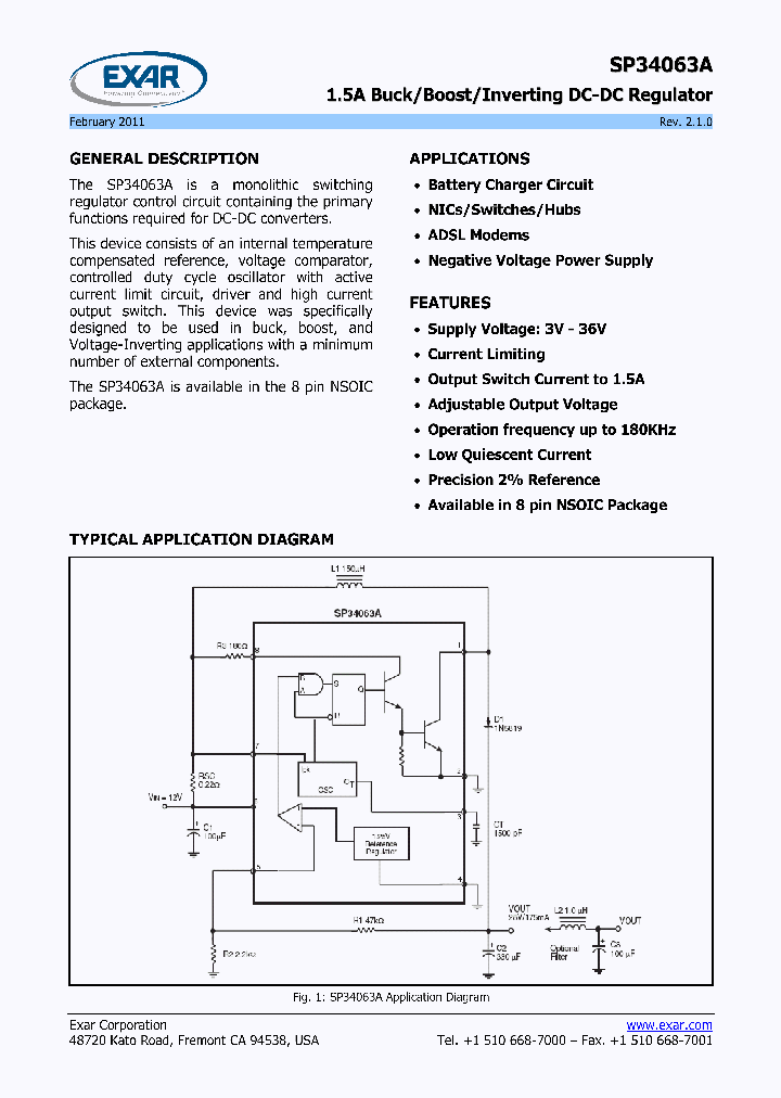 SP34063A_7620483.PDF Datasheet