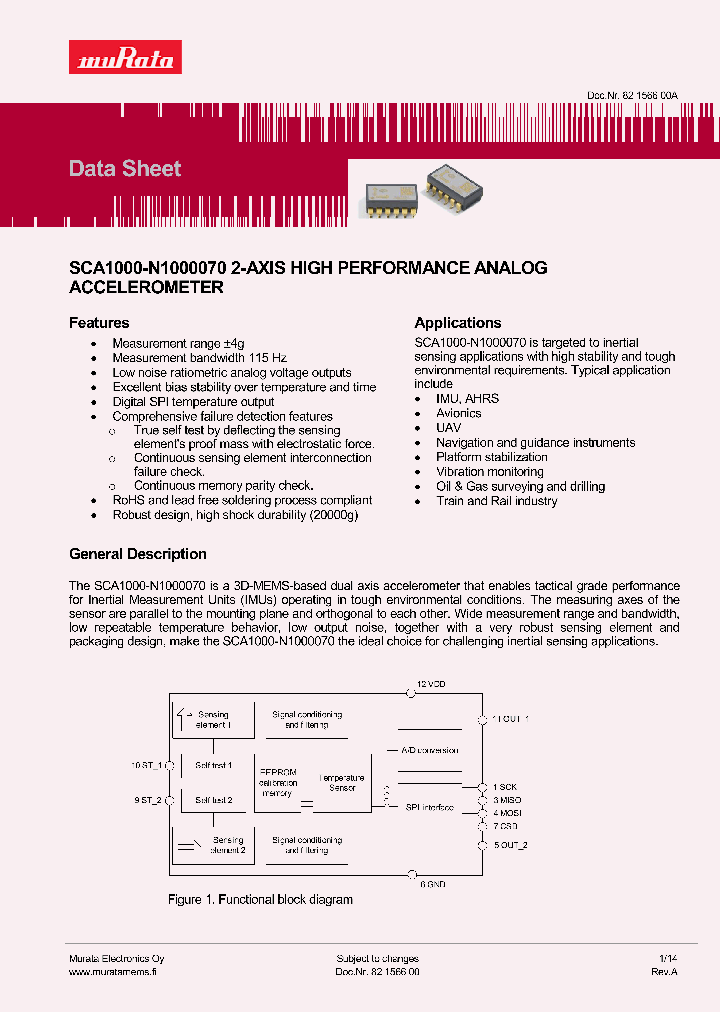 SCA1000_7626648.PDF Datasheet