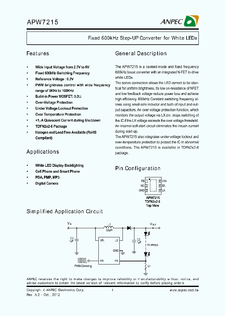 APW7215_7637612.PDF Datasheet