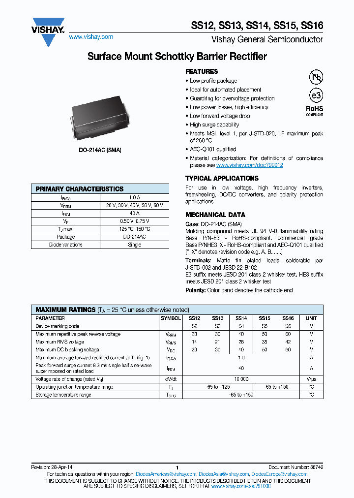 SS14-E3_7643002.PDF Datasheet