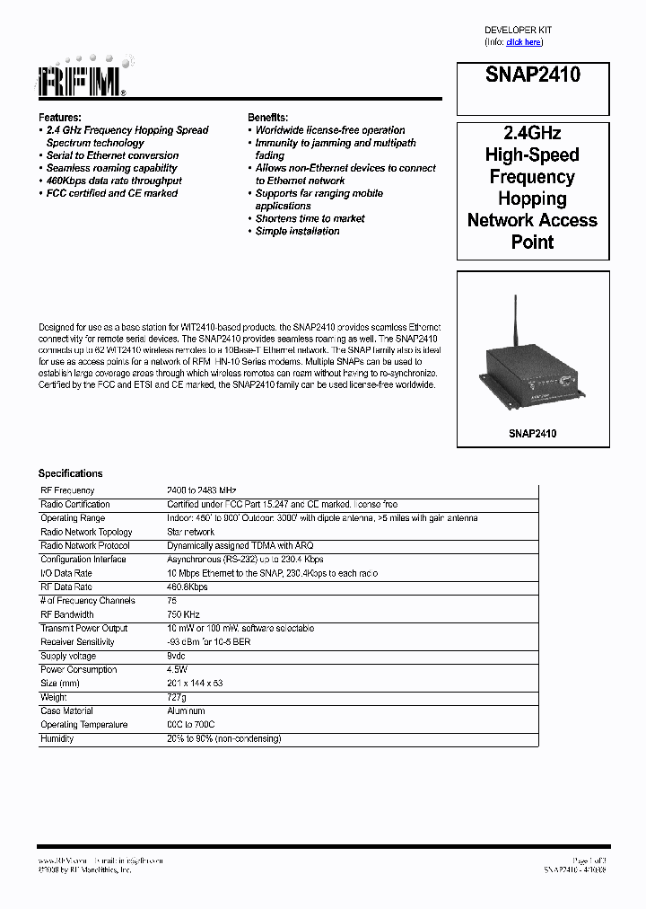 SNAP2410_7647334.PDF Datasheet
