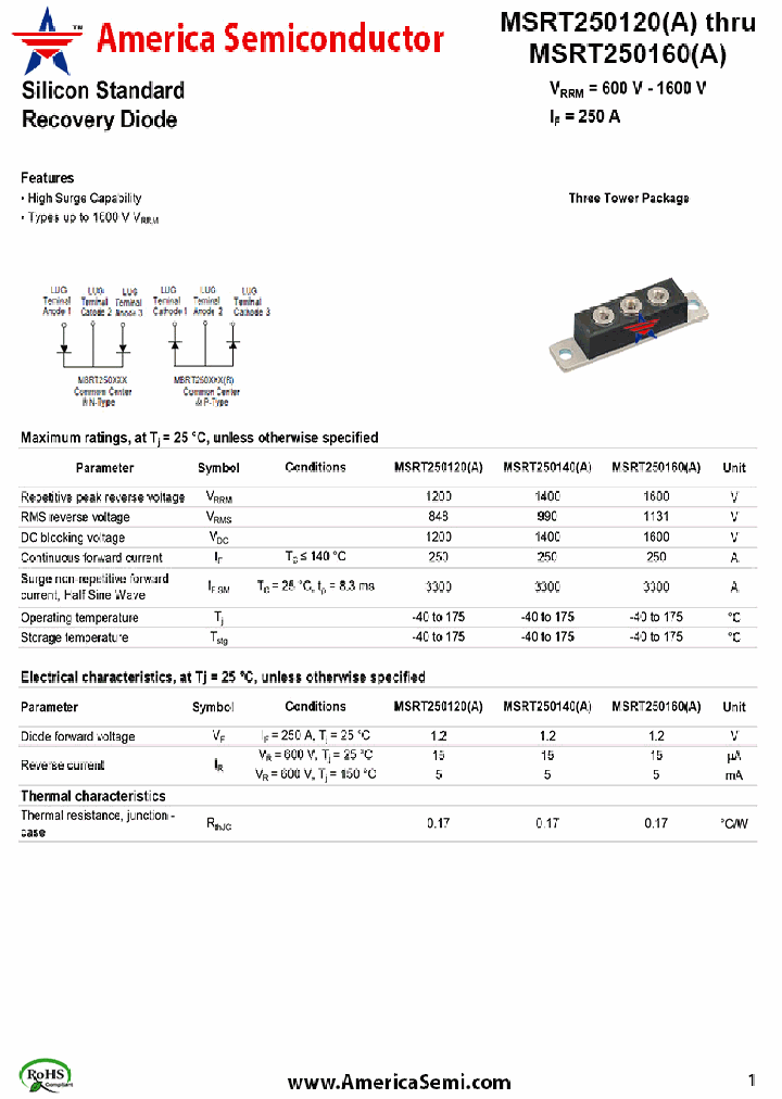 MSRT250160A_7655896.PDF Datasheet