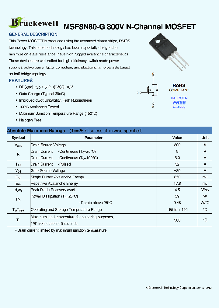 MSF8N80_7658221.PDF Datasheet