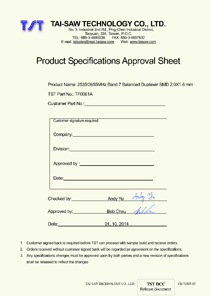 TF0061A_7661519.PDF Datasheet