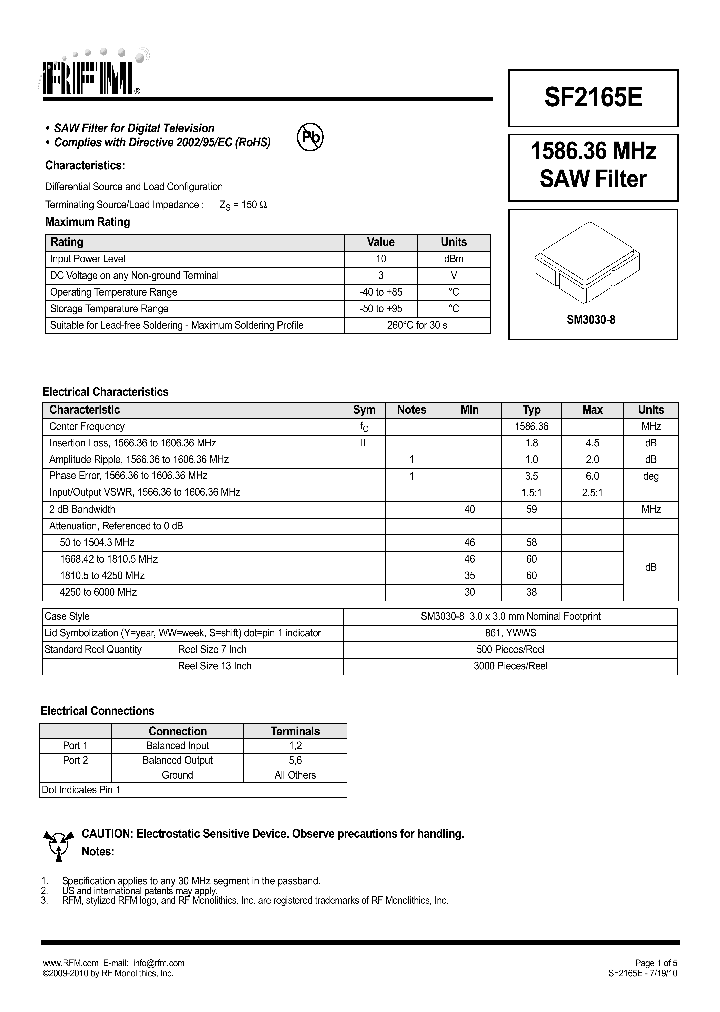 SF2165E_7661684.PDF Datasheet