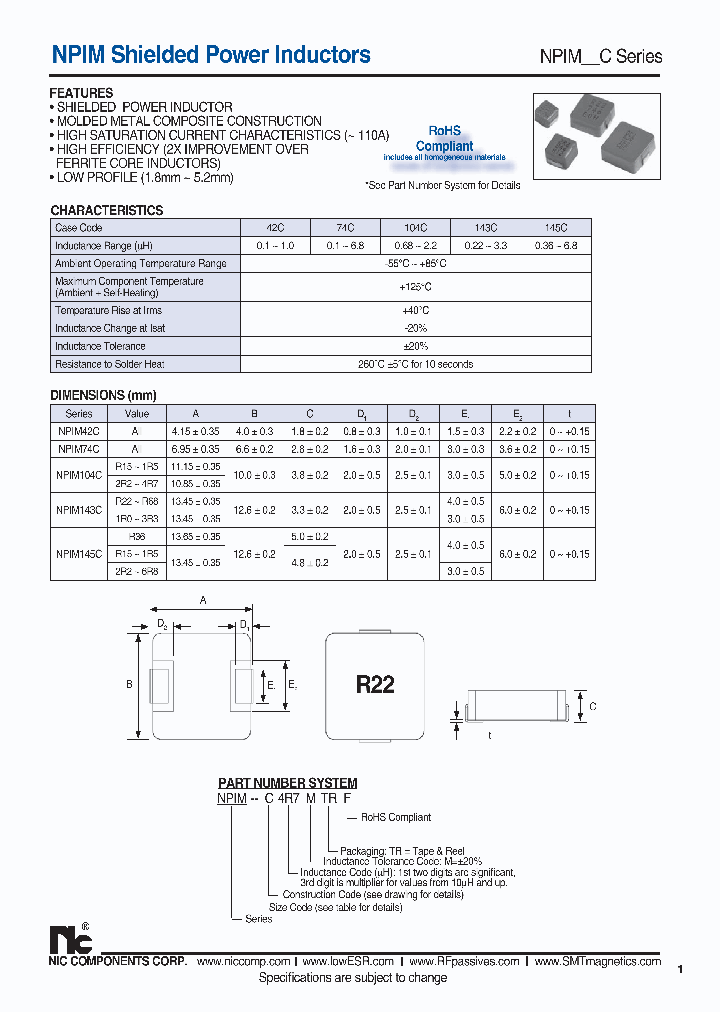 NPIM74CR75MTRF_7661900.PDF Datasheet