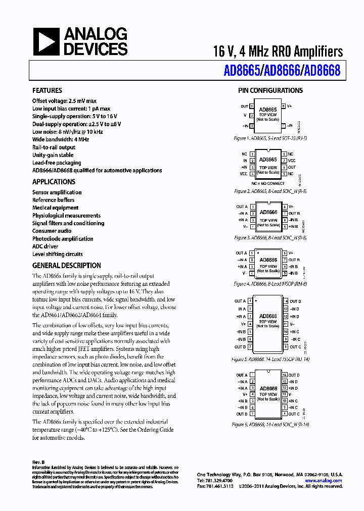 AD8665ARZ_7663209.PDF Datasheet