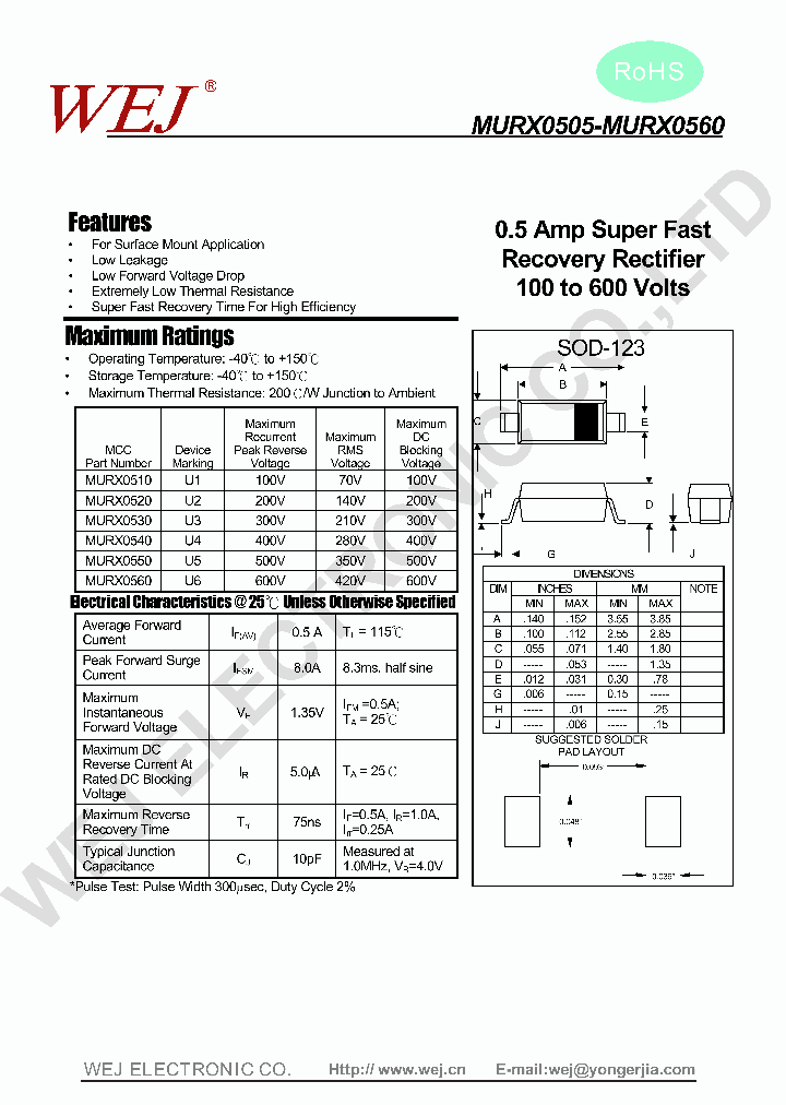 MURX0560_7667354.PDF Datasheet
