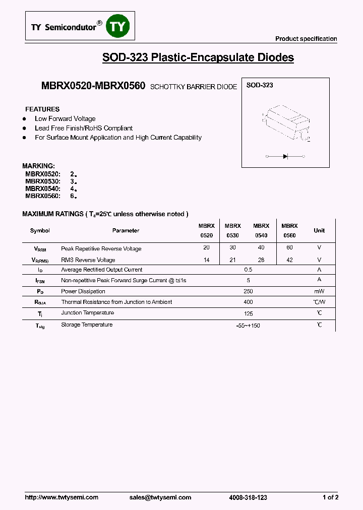 MBRX0560_7667355.PDF Datasheet