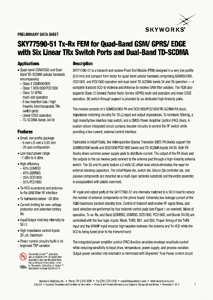 SKY77590-51_7669392.PDF Datasheet