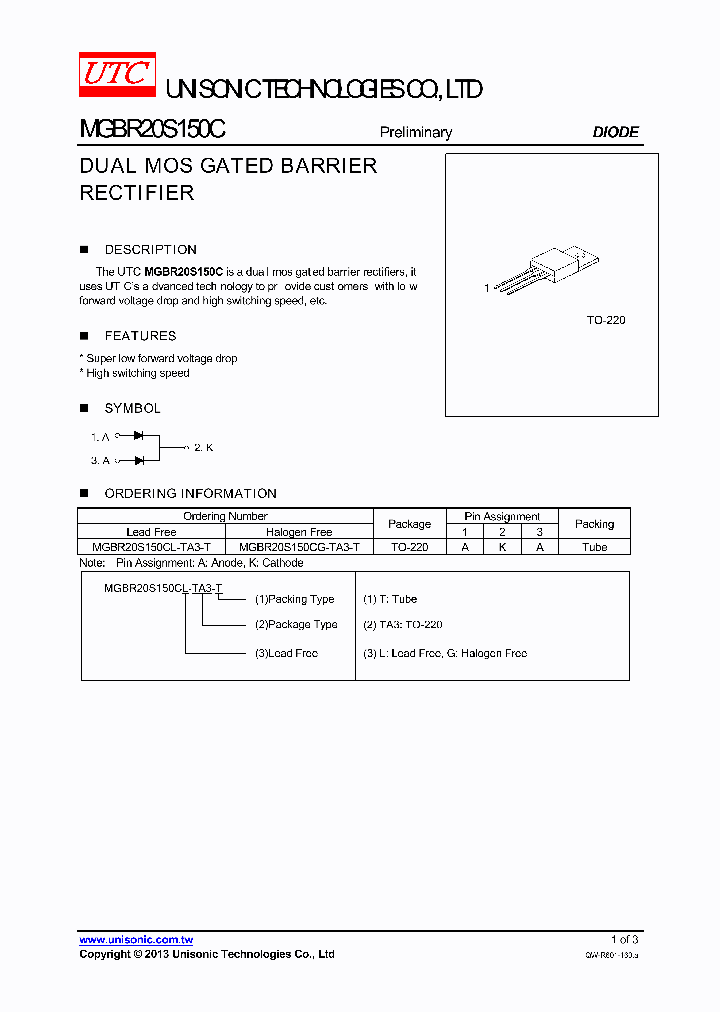 MGBR20S150C_7670605.PDF Datasheet