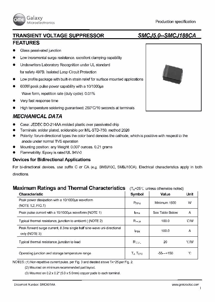 SMCJ26_7671522.PDF Datasheet