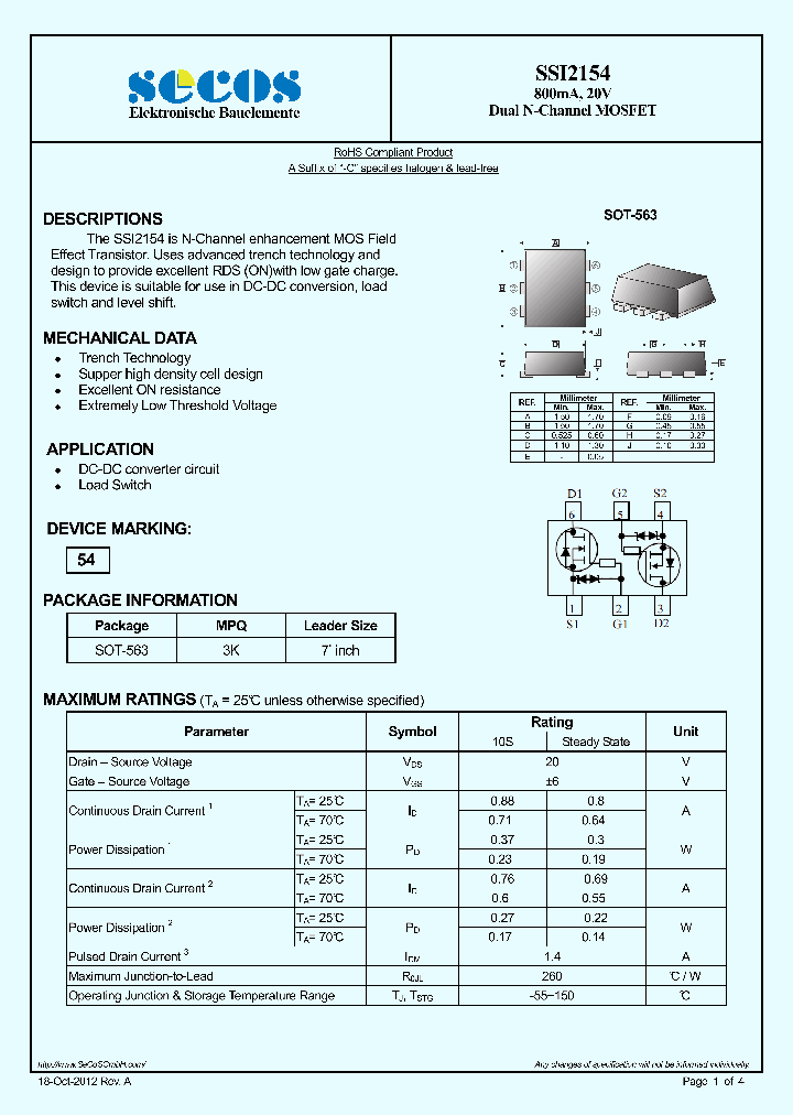 SSI2154_7672490.PDF Datasheet