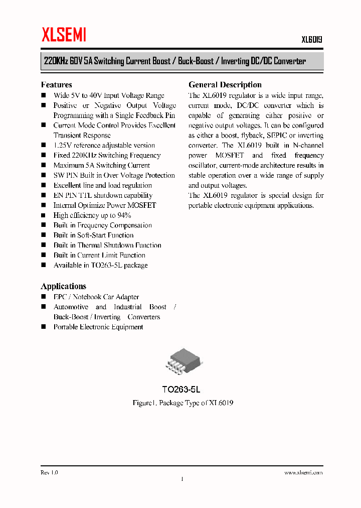 XL6019_7673257.PDF Datasheet