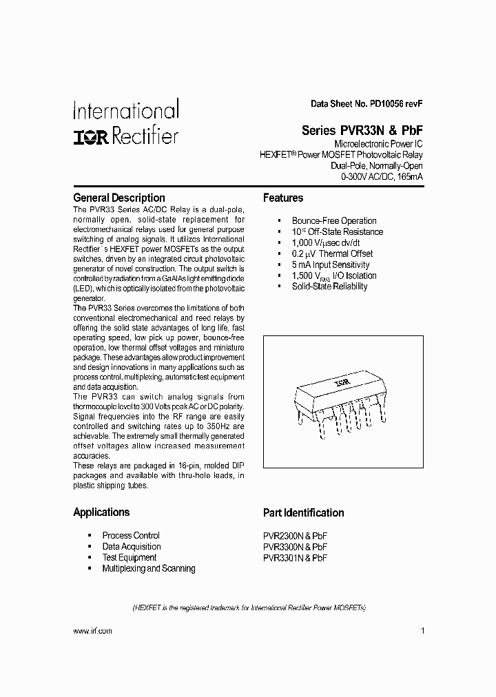 PVR2300N_7673961.PDF Datasheet