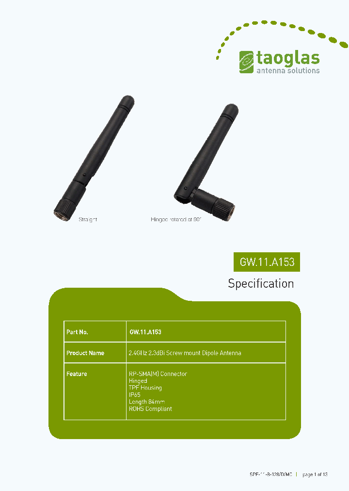 GW11A153_7674393.PDF Datasheet