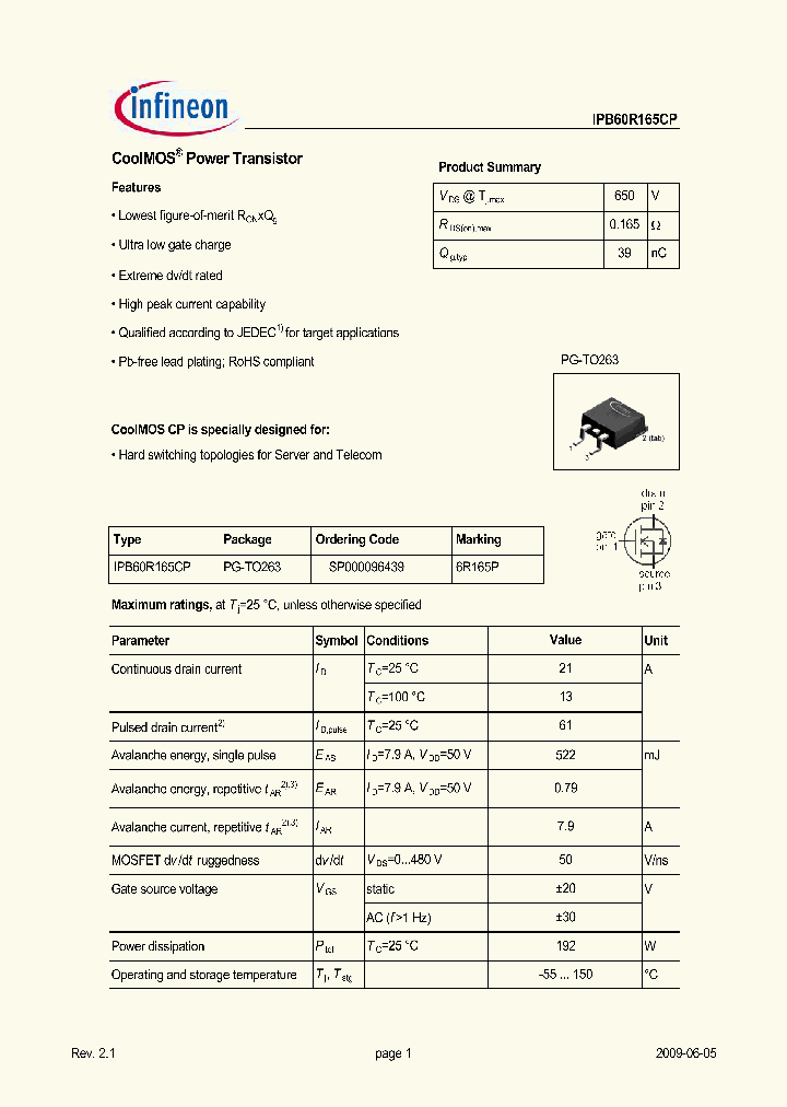 6R165P_7674560.PDF Datasheet