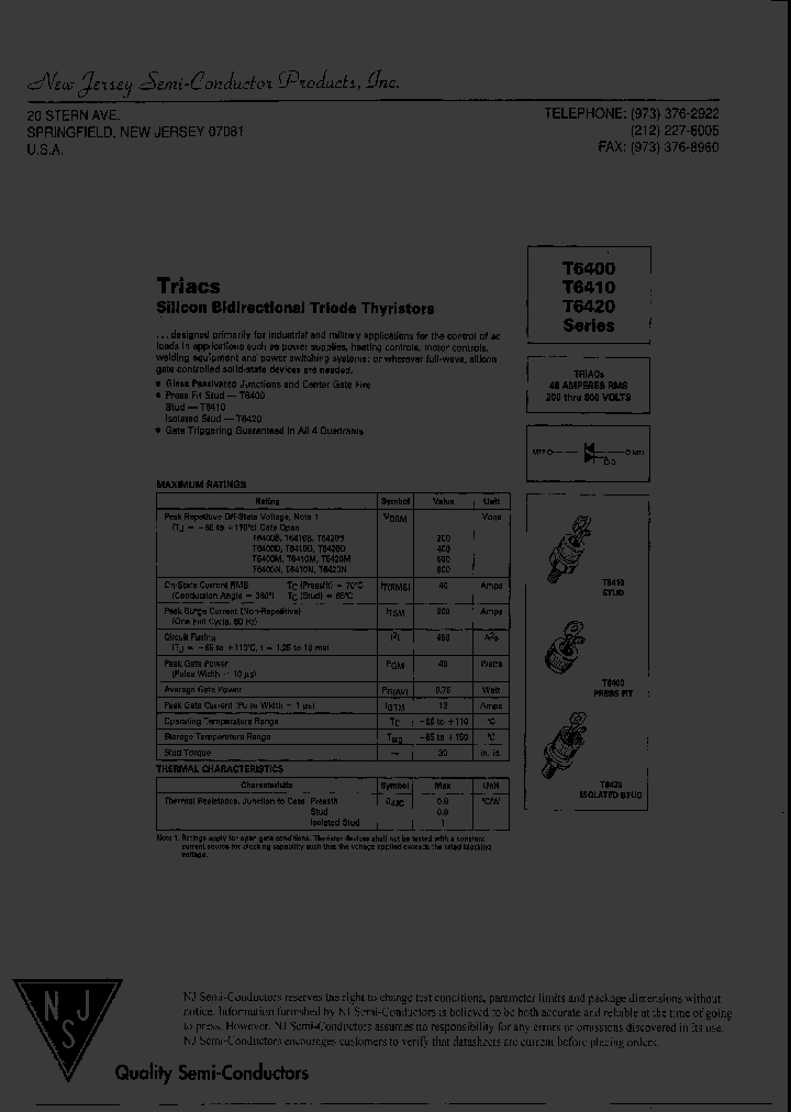 T6400_7674906.PDF Datasheet