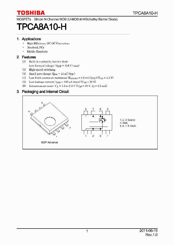 TPCA8A10-H_7675098.PDF Datasheet