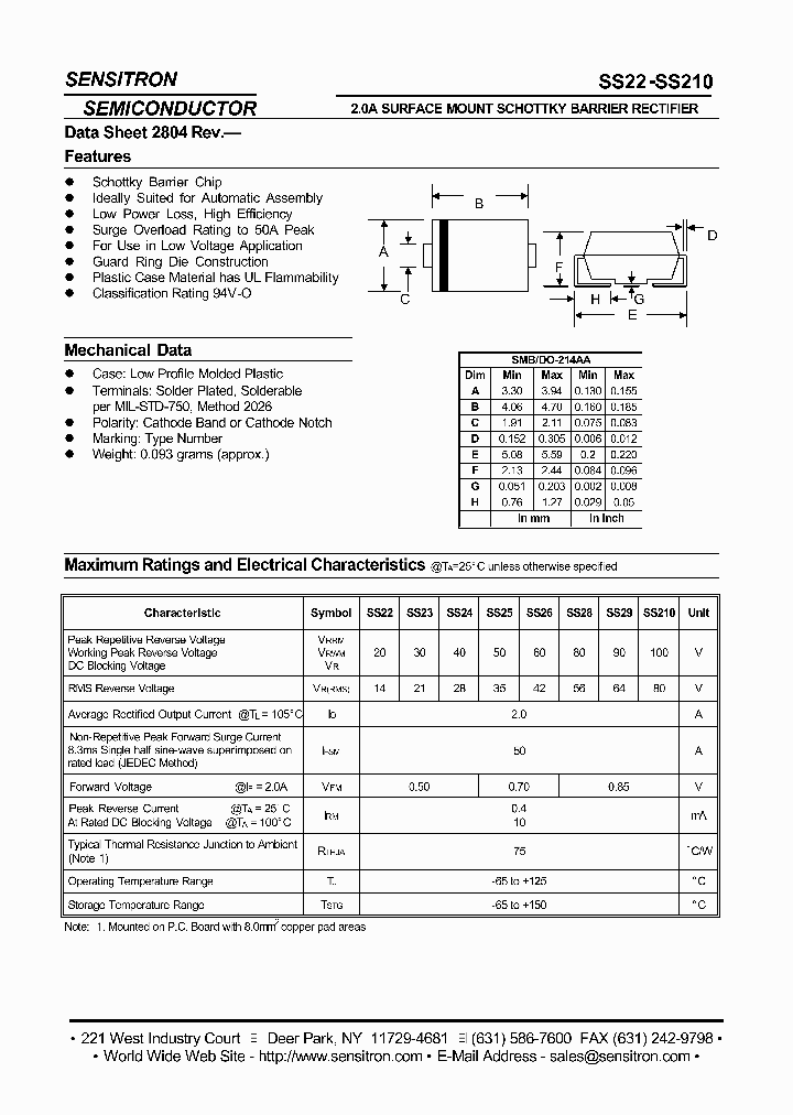 SS26_7675345.PDF Datasheet