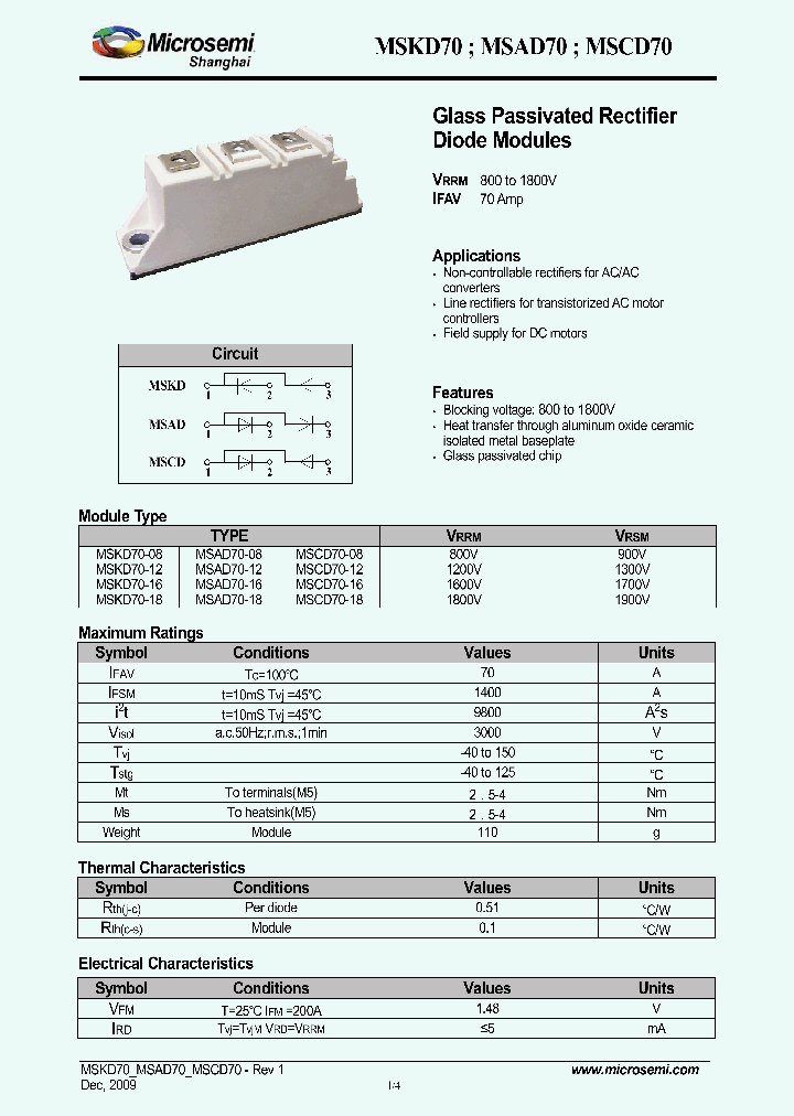 MSCD70-18_7675717.PDF Datasheet